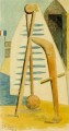 Baigneuse La plage de Dinard 1928 Cubisme